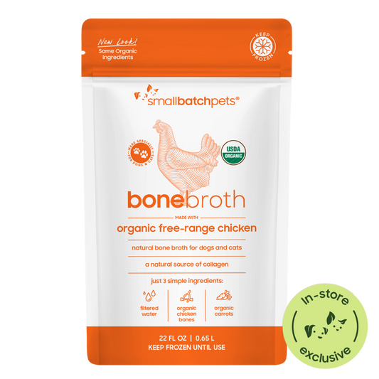 Smallbatch Frozen Organic Chicken Bone Broth 22oz
