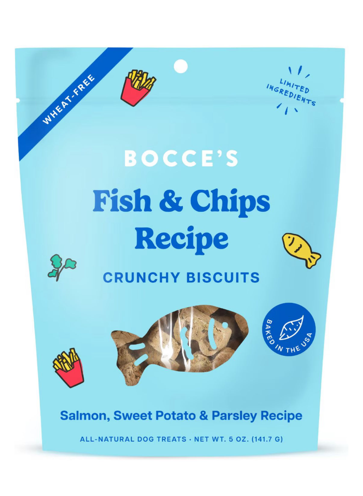 Fish & Chips Biscuits 5oz