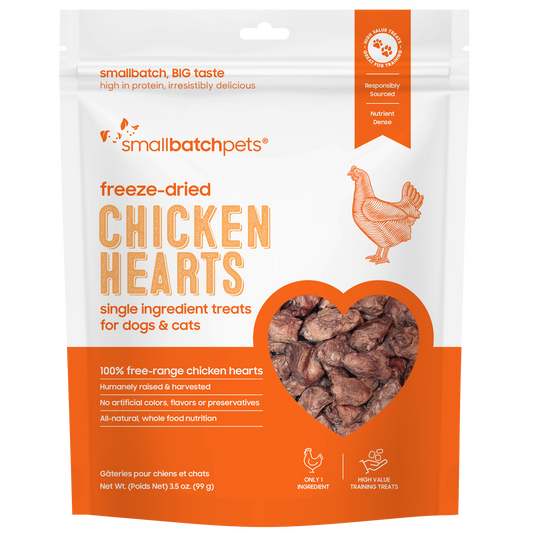 Small Batch Freeze-Dried Chicken Hearts