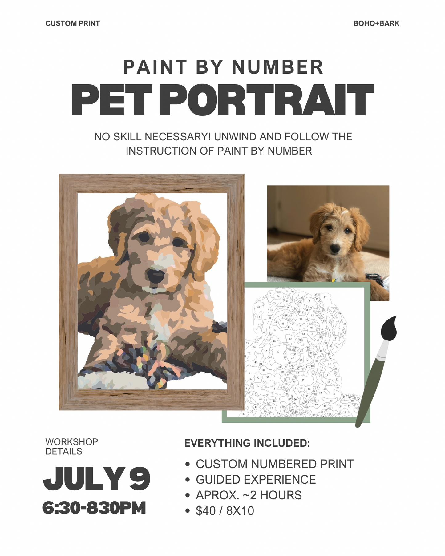 7/9 Paint by Number Workshop
