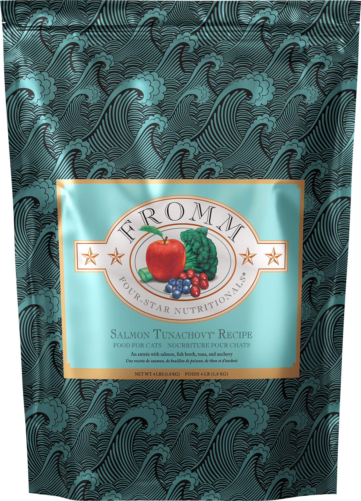 Fromm Four-Star Salmon Tunachovy Dry Cat Food