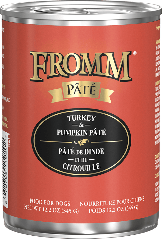 Fromm Turkey & Pumpkin Pate 12.2oz