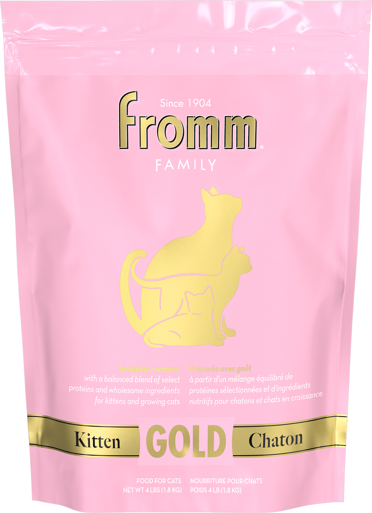 Fromm Gold Kitten Dry Cat Food 4 lb