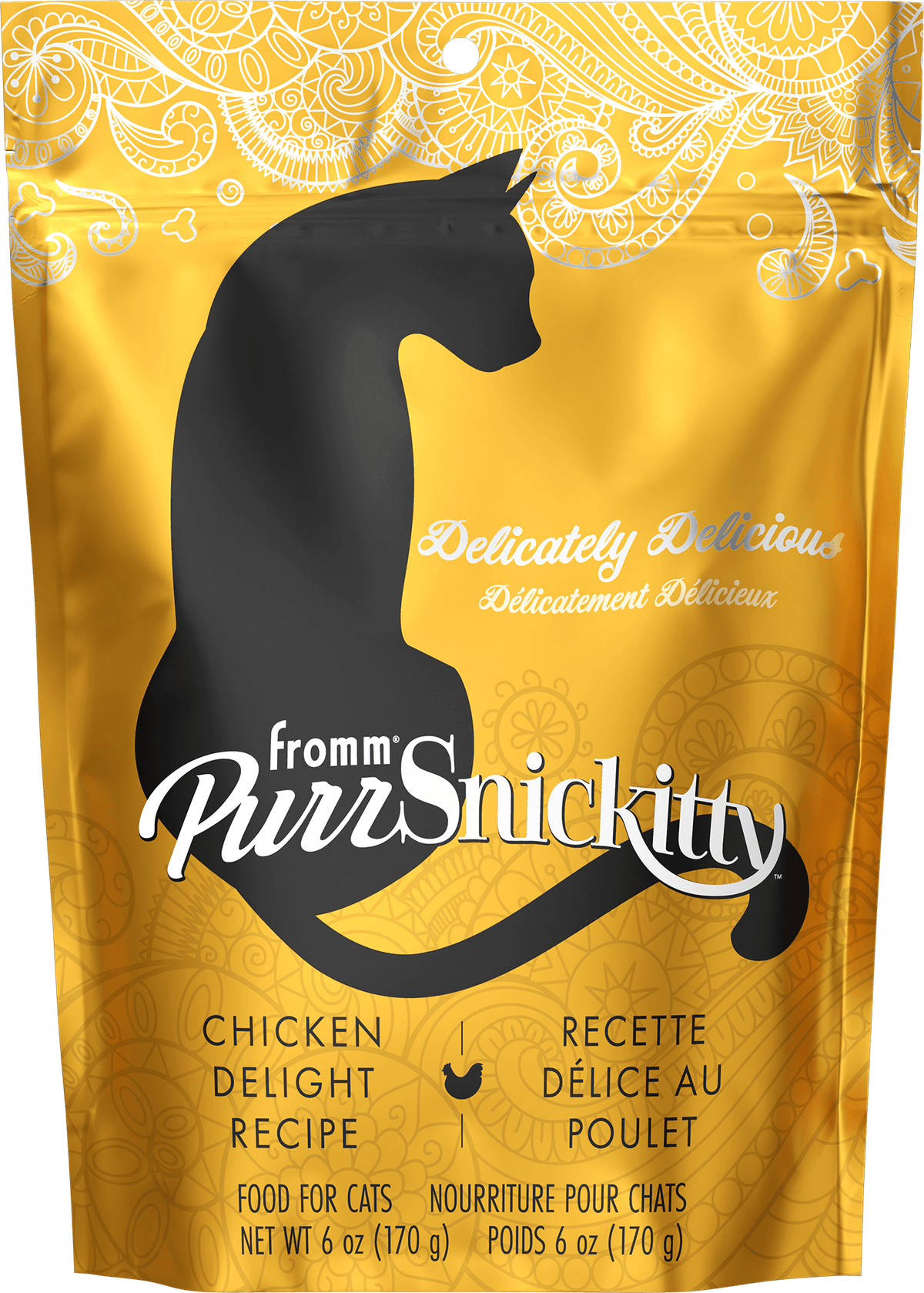 Fromm PurrSnickitty Chicken Delight Dry Cat Food 6oz Trial Bag
