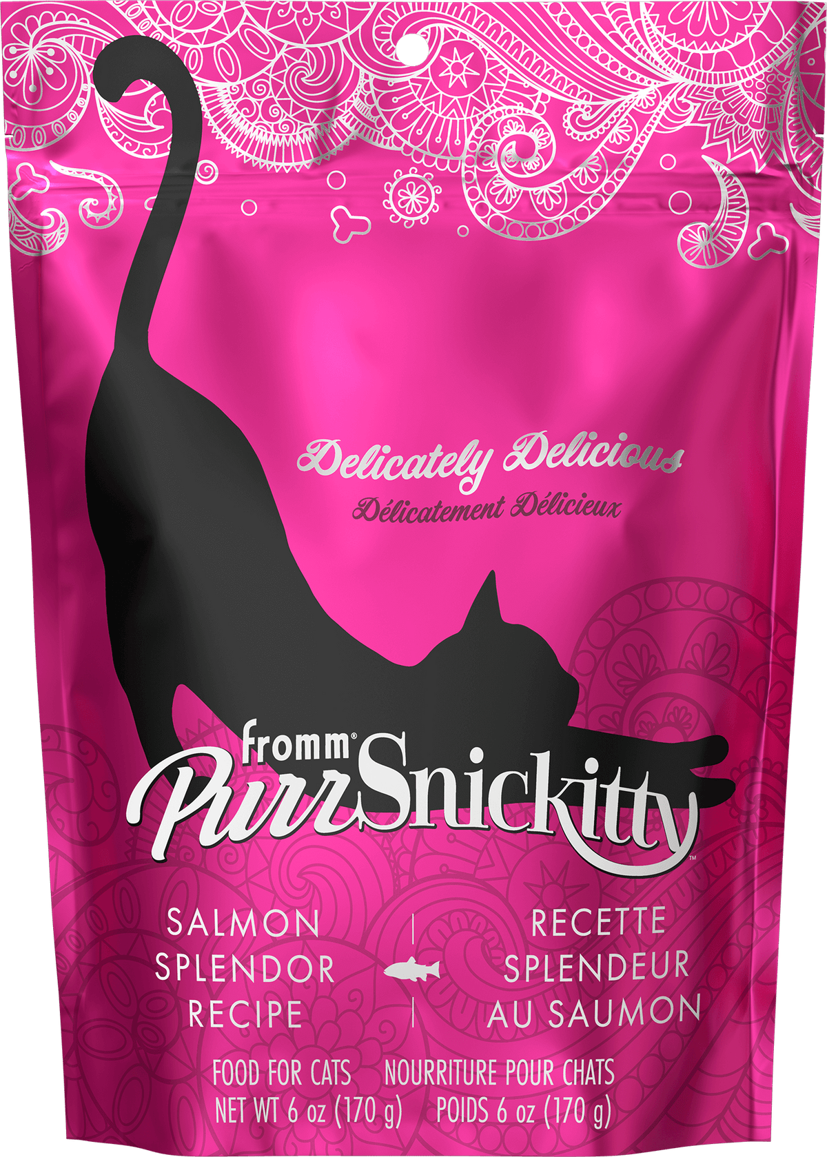 Fromm PurrSnickitty Salmon Splendor Dry Cat Food 6oz Trial Bag