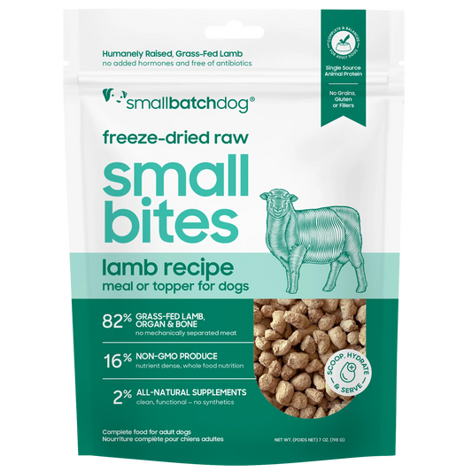 Lamb Small Bites FD Raw 7oz
