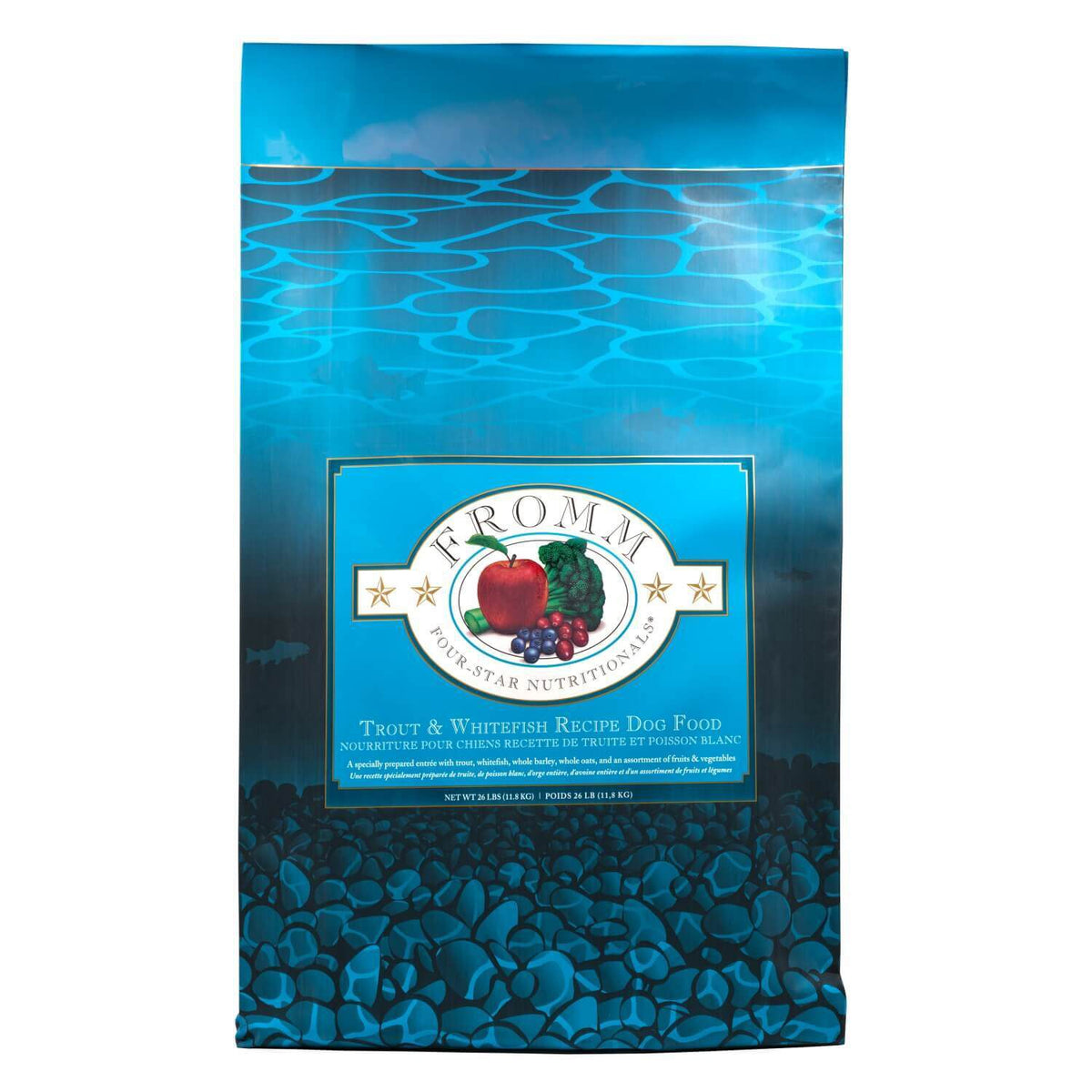 Fromm Four-Star Trout & Whitefish Dry Dog Food 26 lb