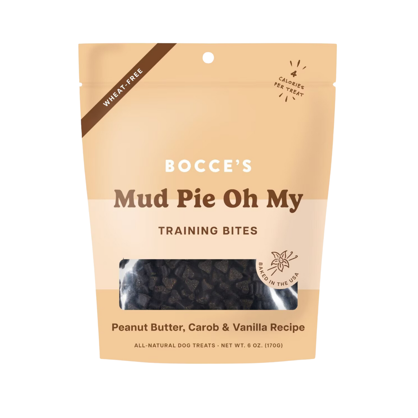 Bocce's Mud Pie Oh My 6oz Training Bites
