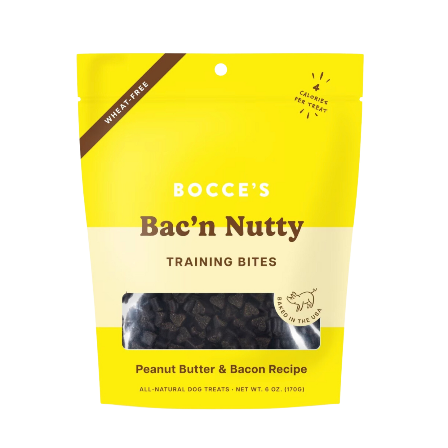 Bocce's Bac'N Nutty Training Bites