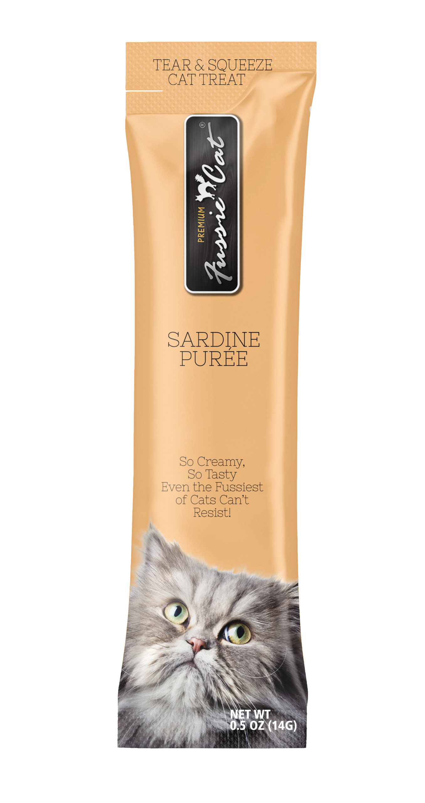 FussieCat Puree Sardine 4pk