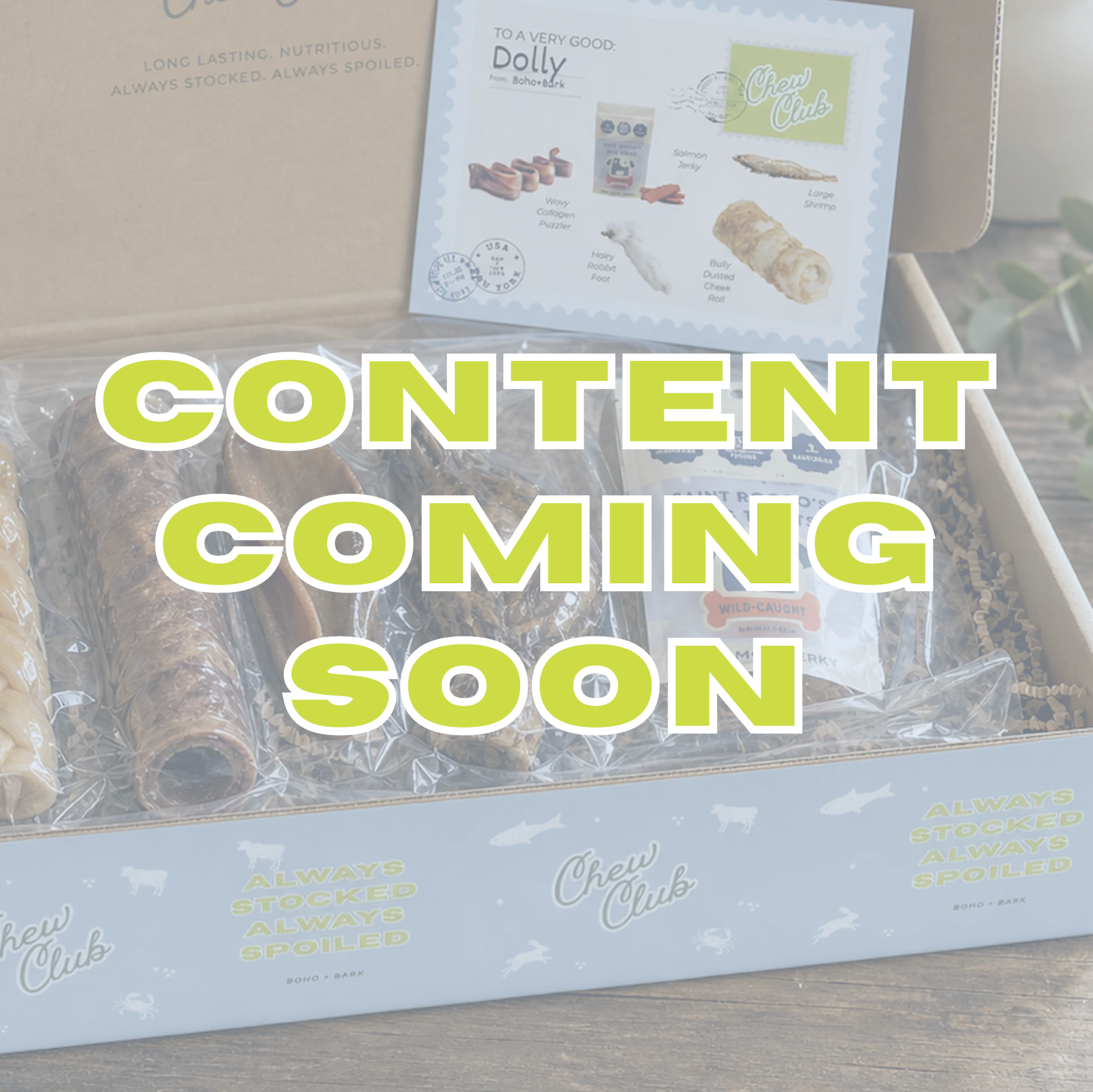 Chew Club Subscription + Free Shipping