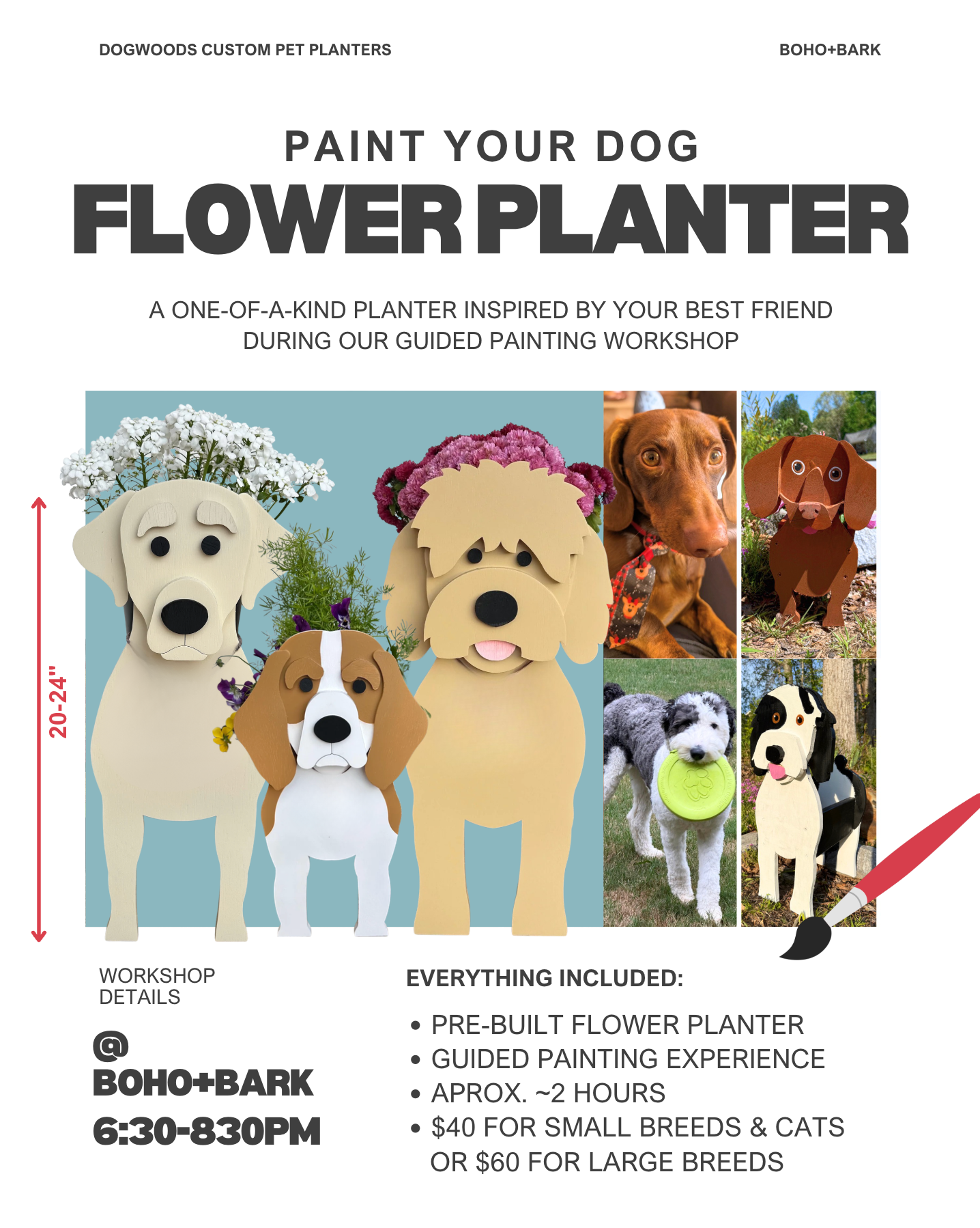 6/25 Flower Planter Workshop