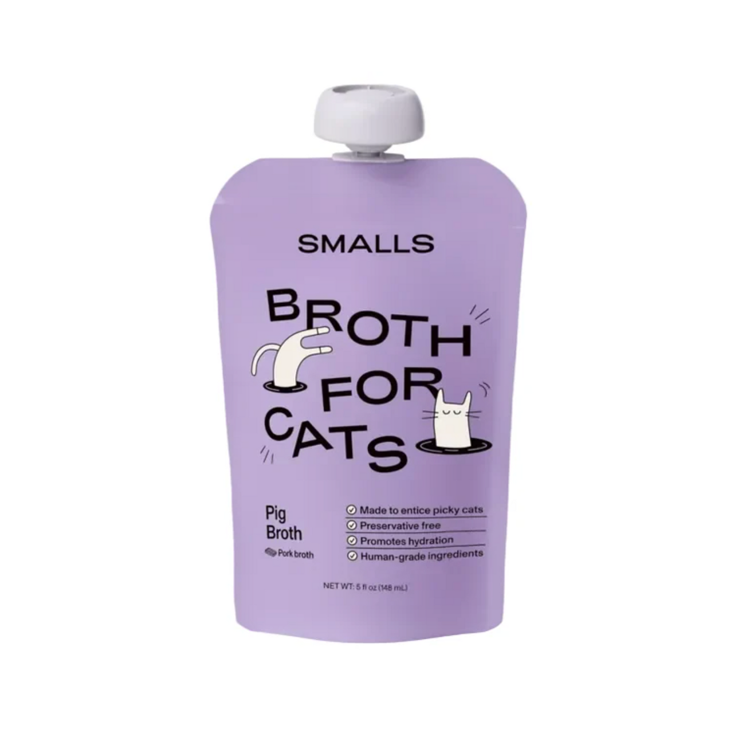 Smalls Cat Pig Broth 5oz