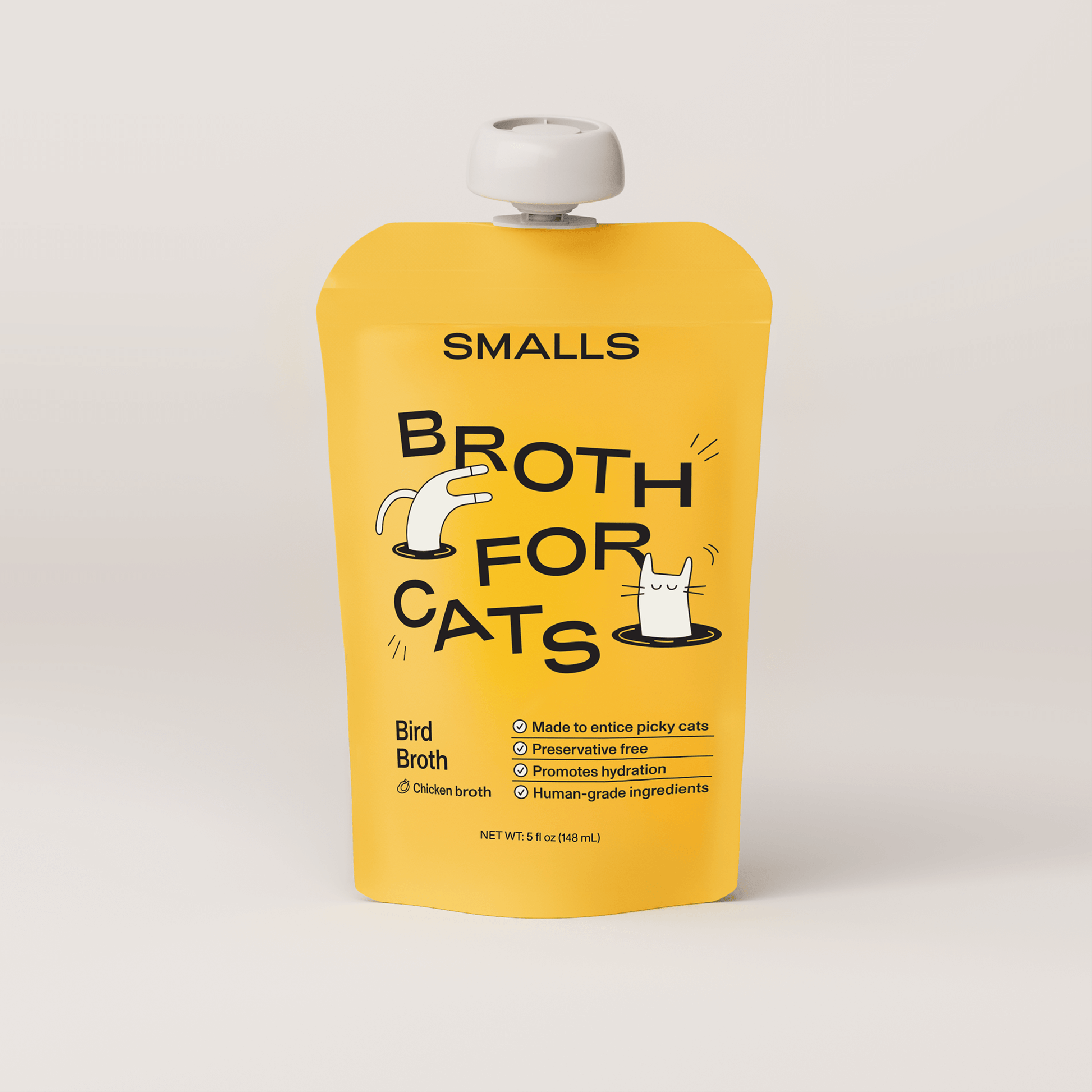 Smalls Cat Chicken Broth 5oz
