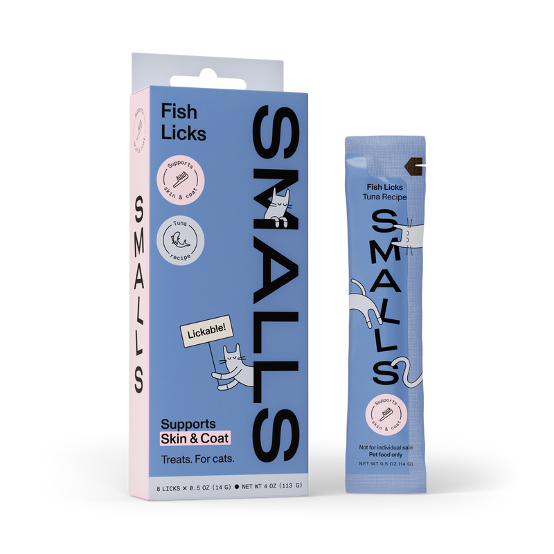 Smalls Lickable Cat Treats Tuna 8-Pack