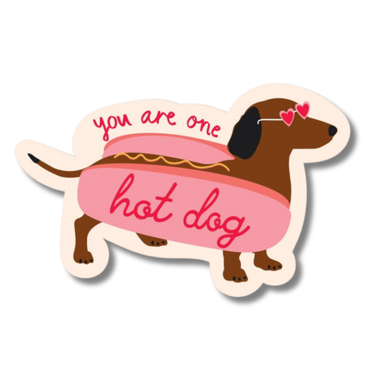 Hot Dog Sticker
