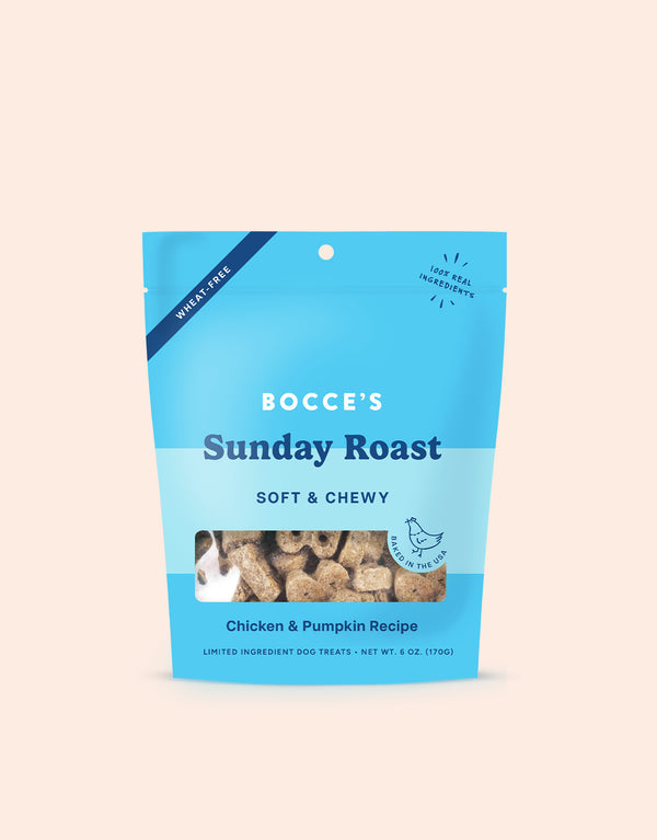 Bocce's Bakery Sunday Roast Soft & Chewy front of bag