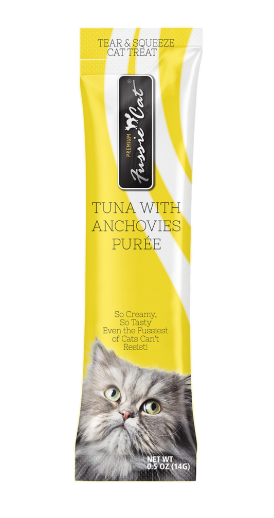 FussieCat Puree Tuna with Anchovies