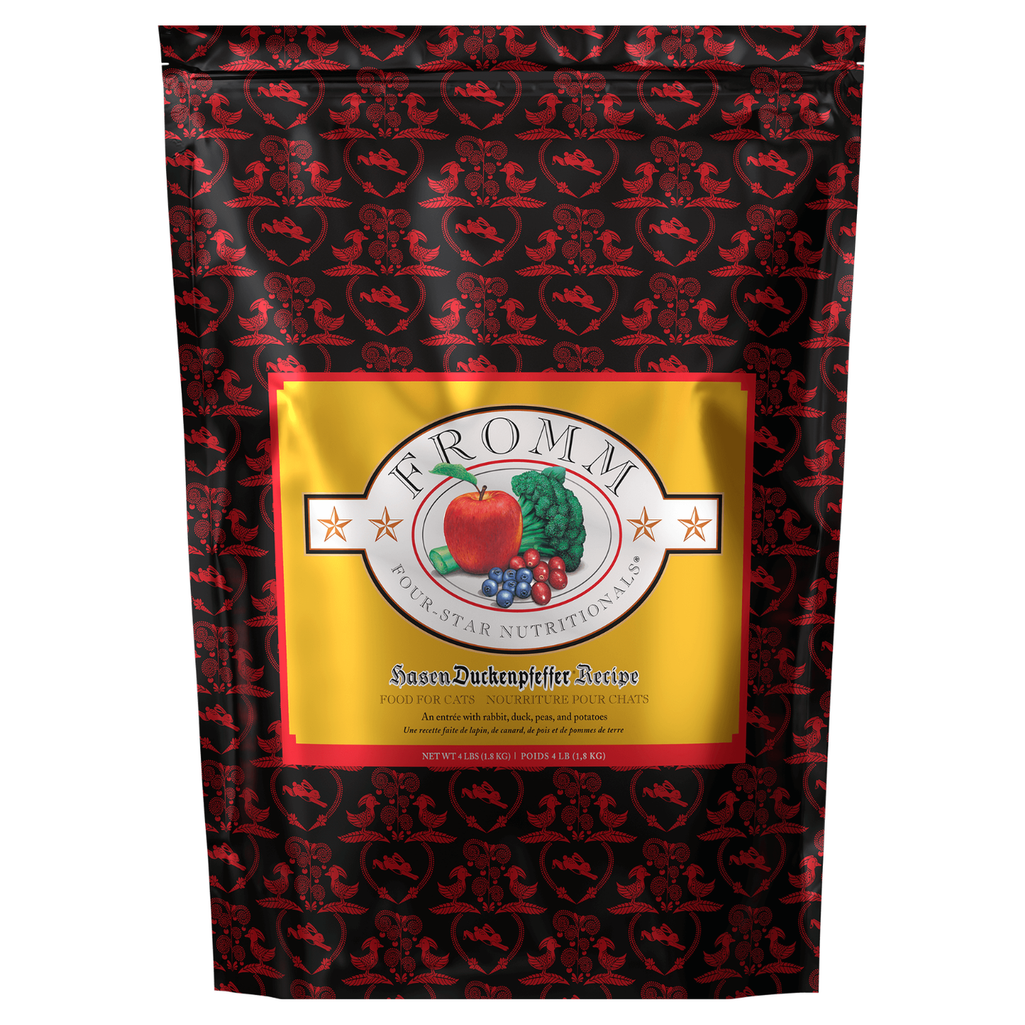Fromm Four-Star Nutritionals Hasen Duckenpfeffer Recipe Dry Cat Food