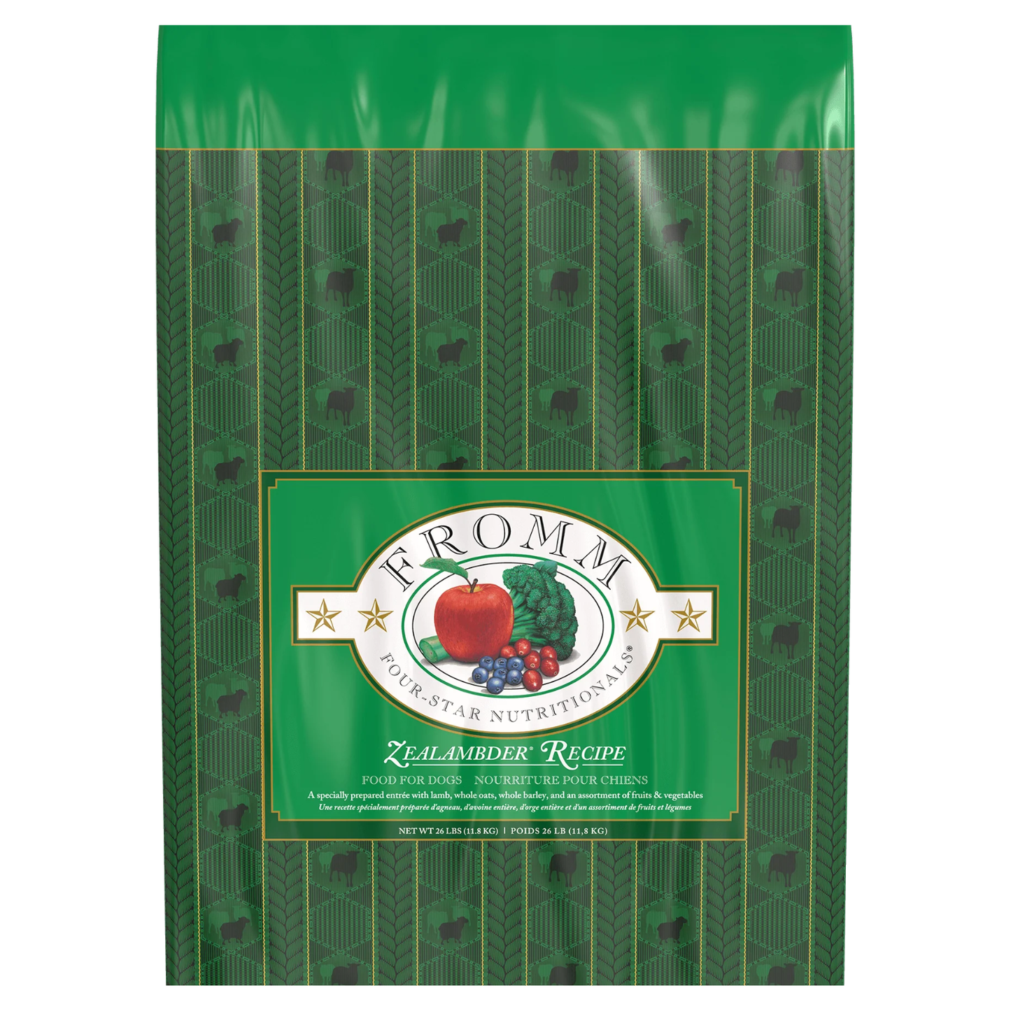 Fromm Four-Star Nutritionals Zealambder Recipe Dry Dog Food