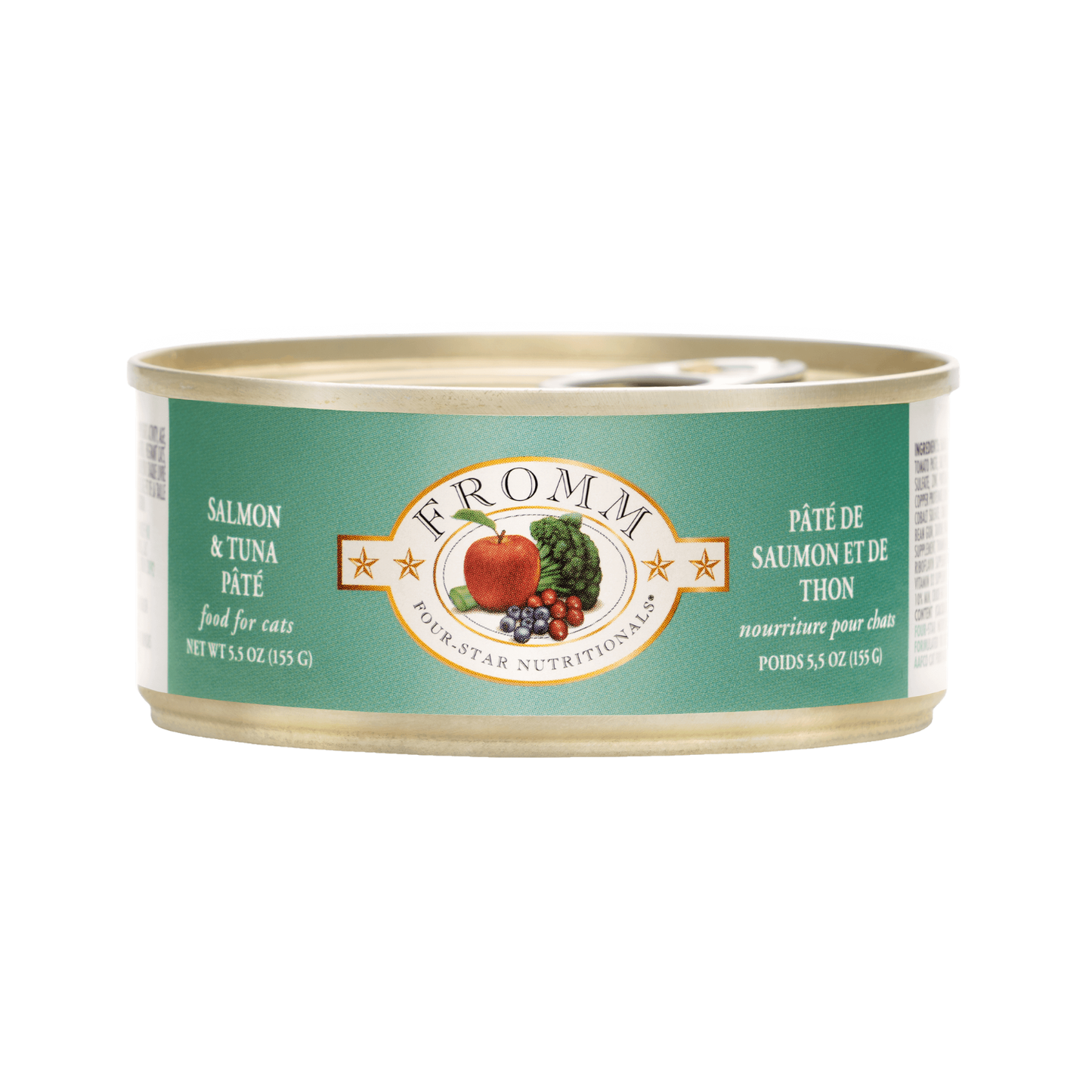 Fromm Four-Star Salmon & Tuna Pâté Cat Food 3oz
