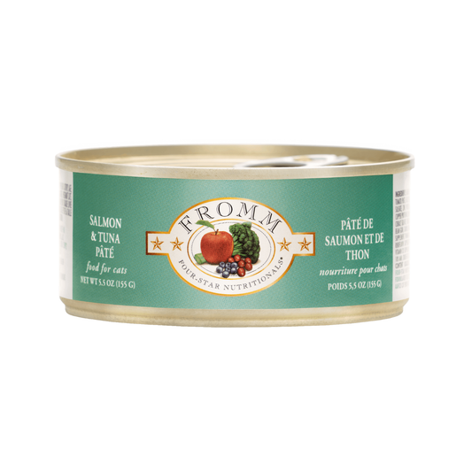 Fromm Four-Star Salmon & Tuna Pâté Cat Food 3oz