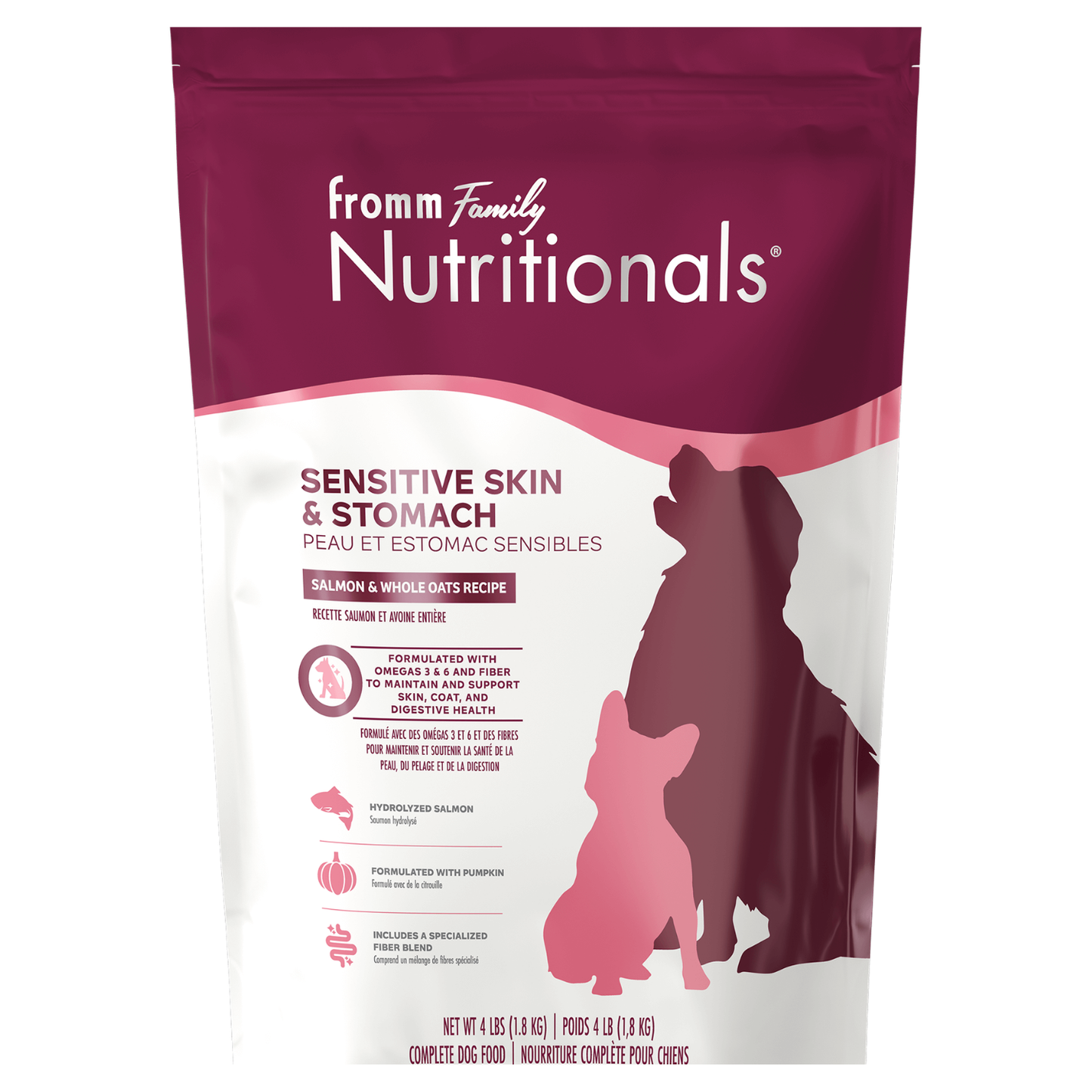Fromm Nutritionals Sensitive Skin & Stomach Salmon & Whole Oats Dry Dog Food