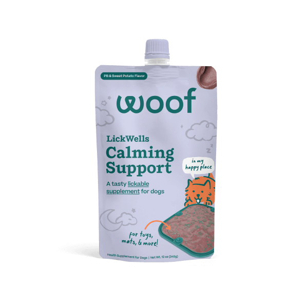 Woof LickWells Calming PB & Sweet Potato 12oz