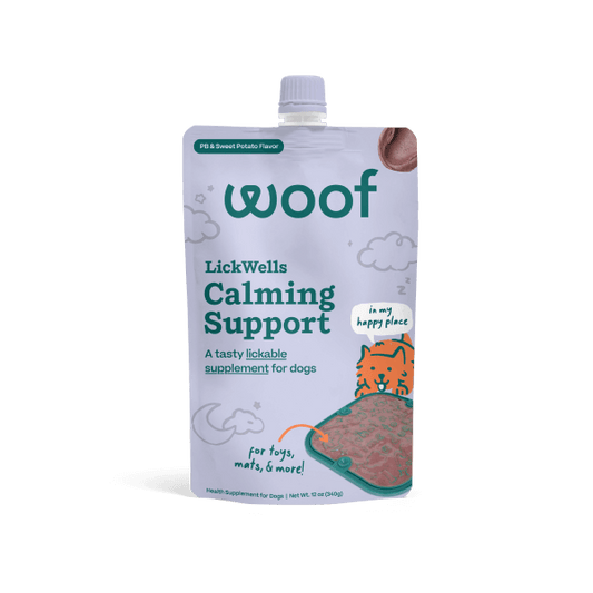 Woof LickWells Calming PB & Sweet Potato 12oz
