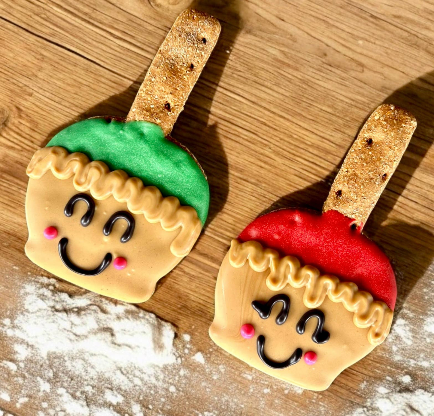 Caramel Apple Cuties Fall dog treats
