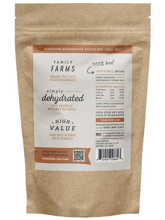 Farm Hounds Beef Lung