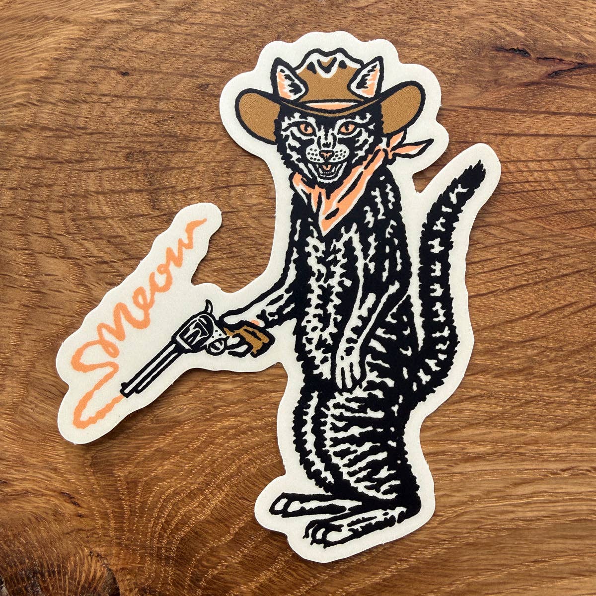 Bandit Cat Sticker