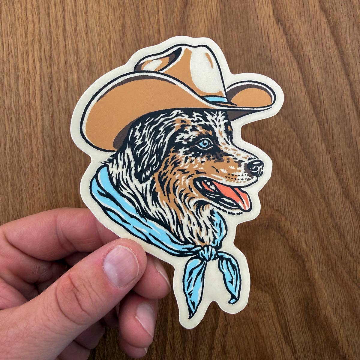 Australian Cowboy Sticker
