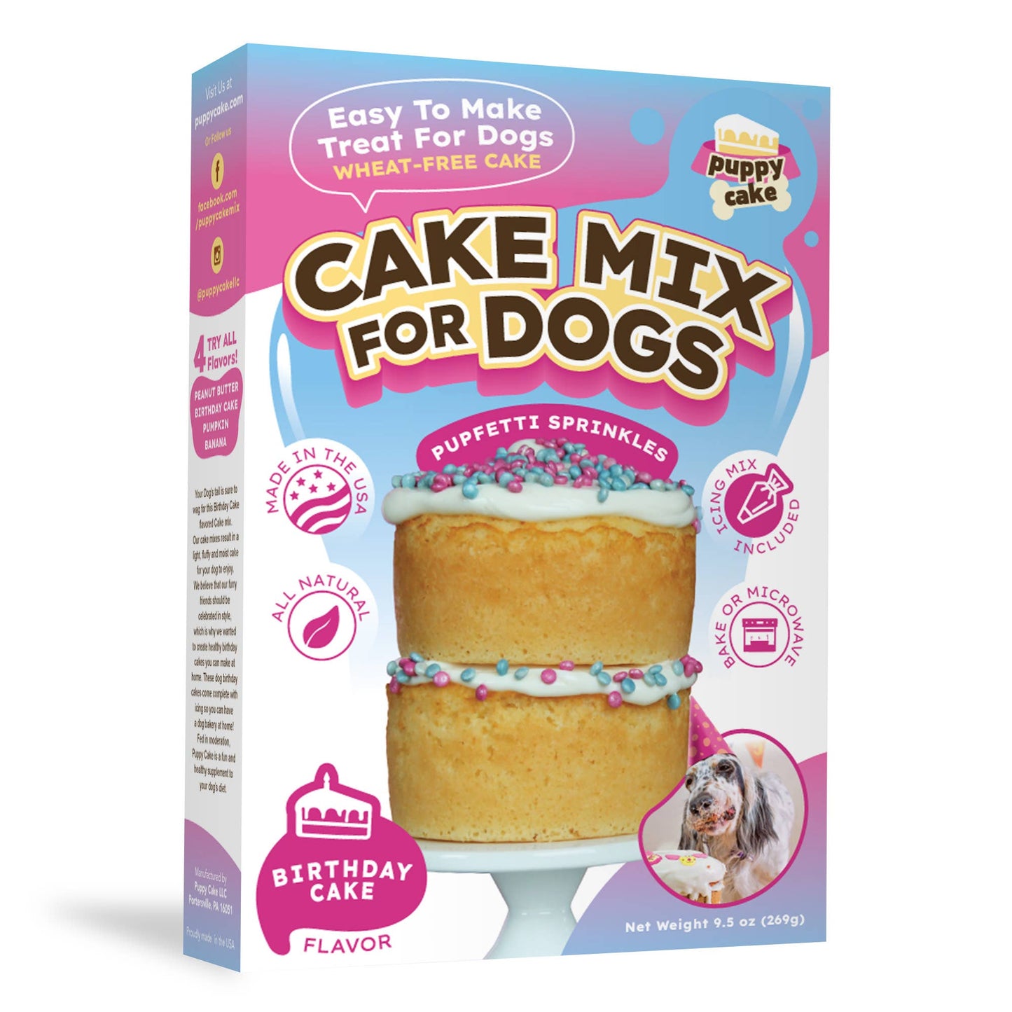 Birthday Cake Mix (w/ Icing)