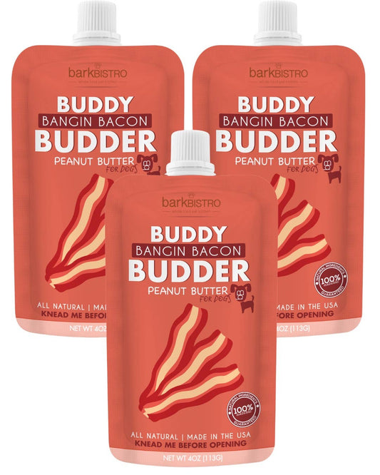 Buddy Butter 4oz Squeeze Bacon