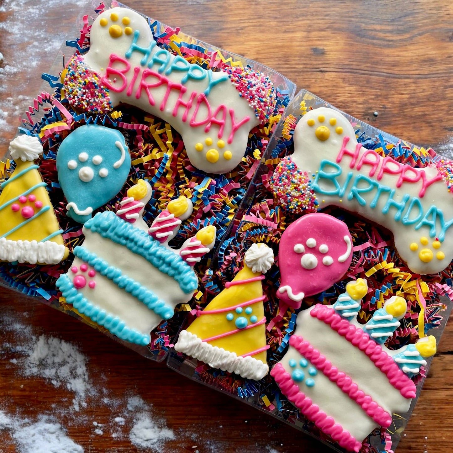 Large Birthday Cookie Box