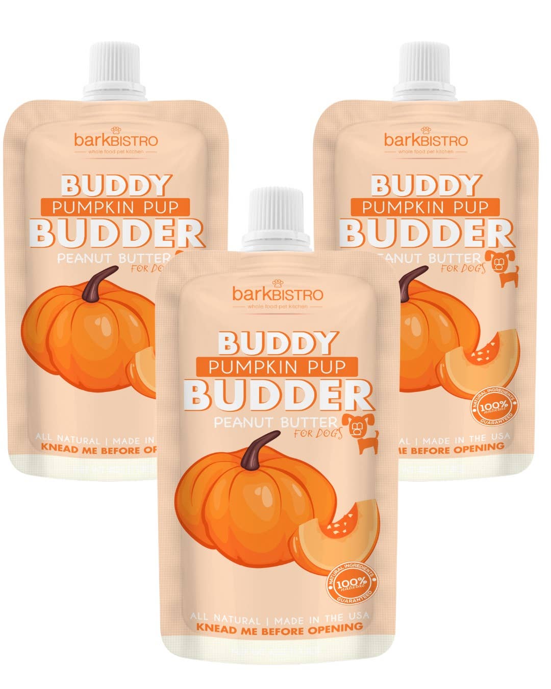 Buddy Butter 4oz Squeeze Pumpkin