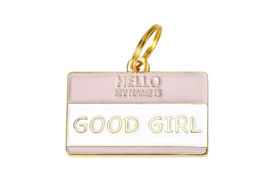 Good Girl Pet ID Tag