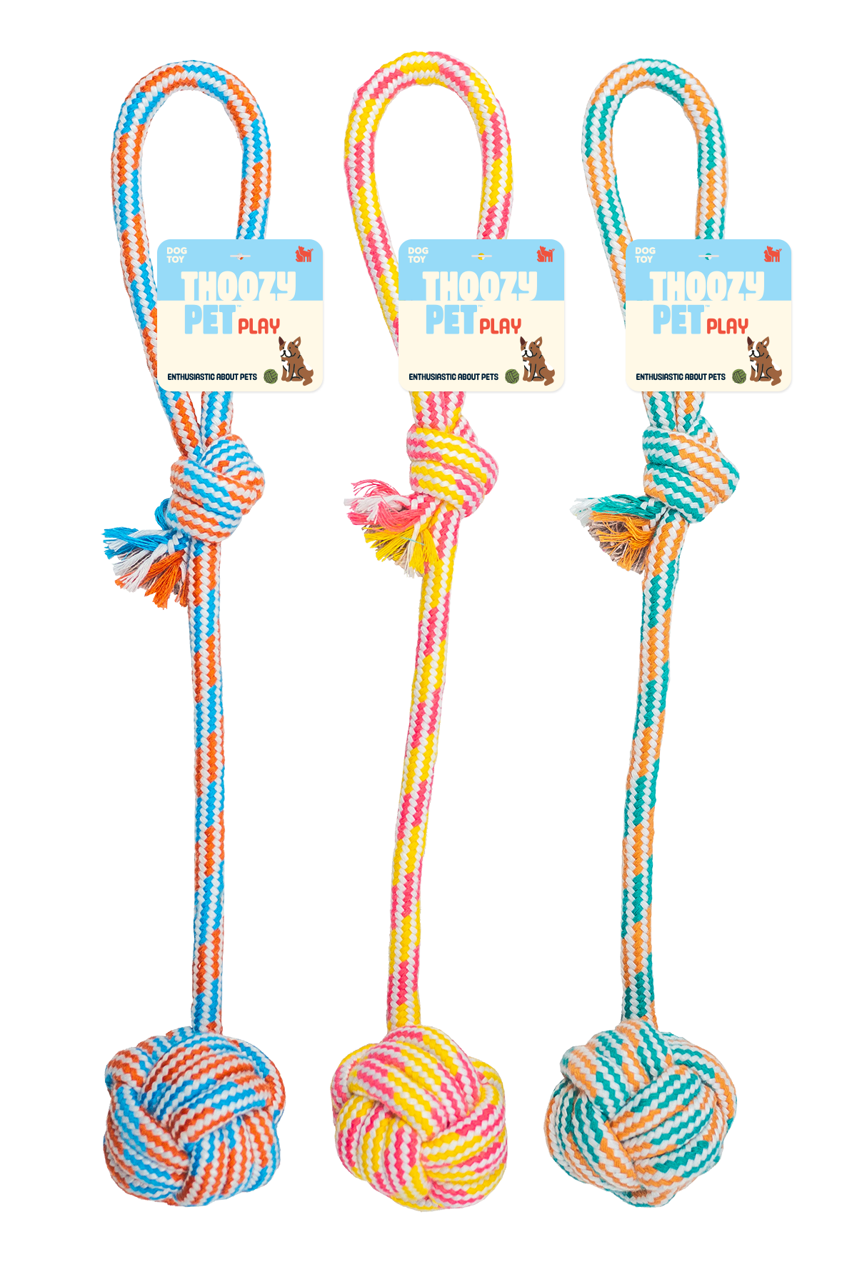 ThoozyPet Tug Rope 17"