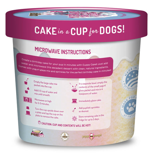 Microwave Birthday Cake in A Cup