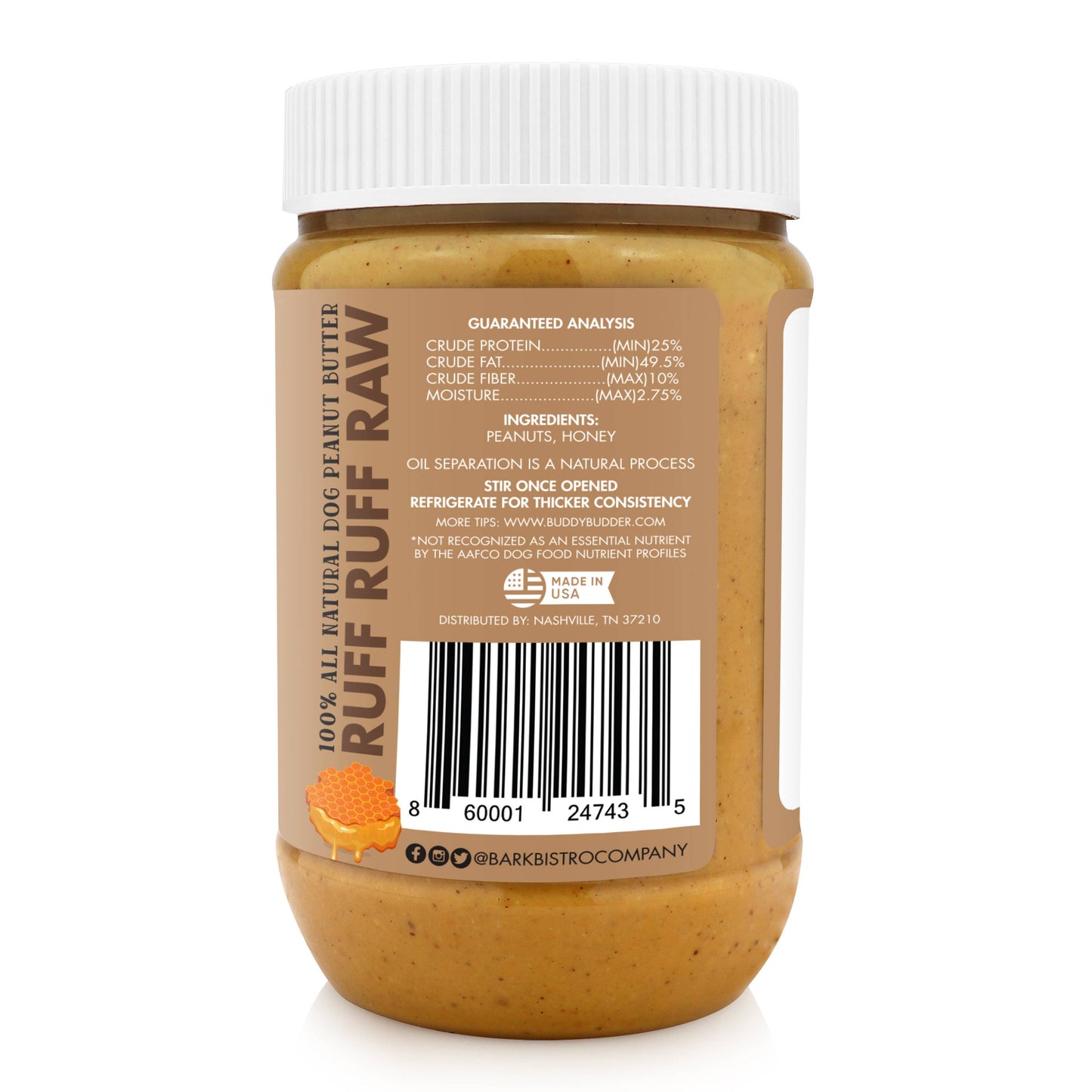 Buddy Butter 17oz Jar Original