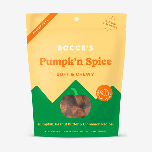 Bocce's Pumpkin Spice Soft & Chewy 6 oz