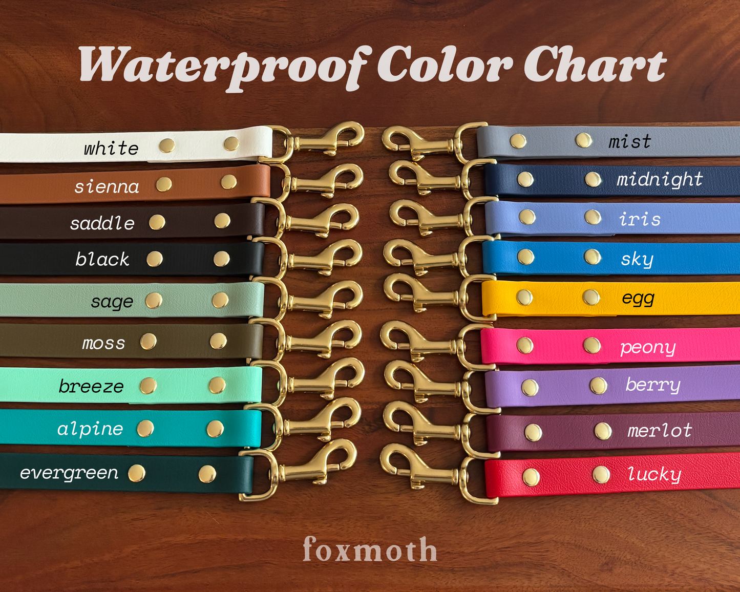 Merlot Biothane Leash [All 17+ Colors]: Merlot