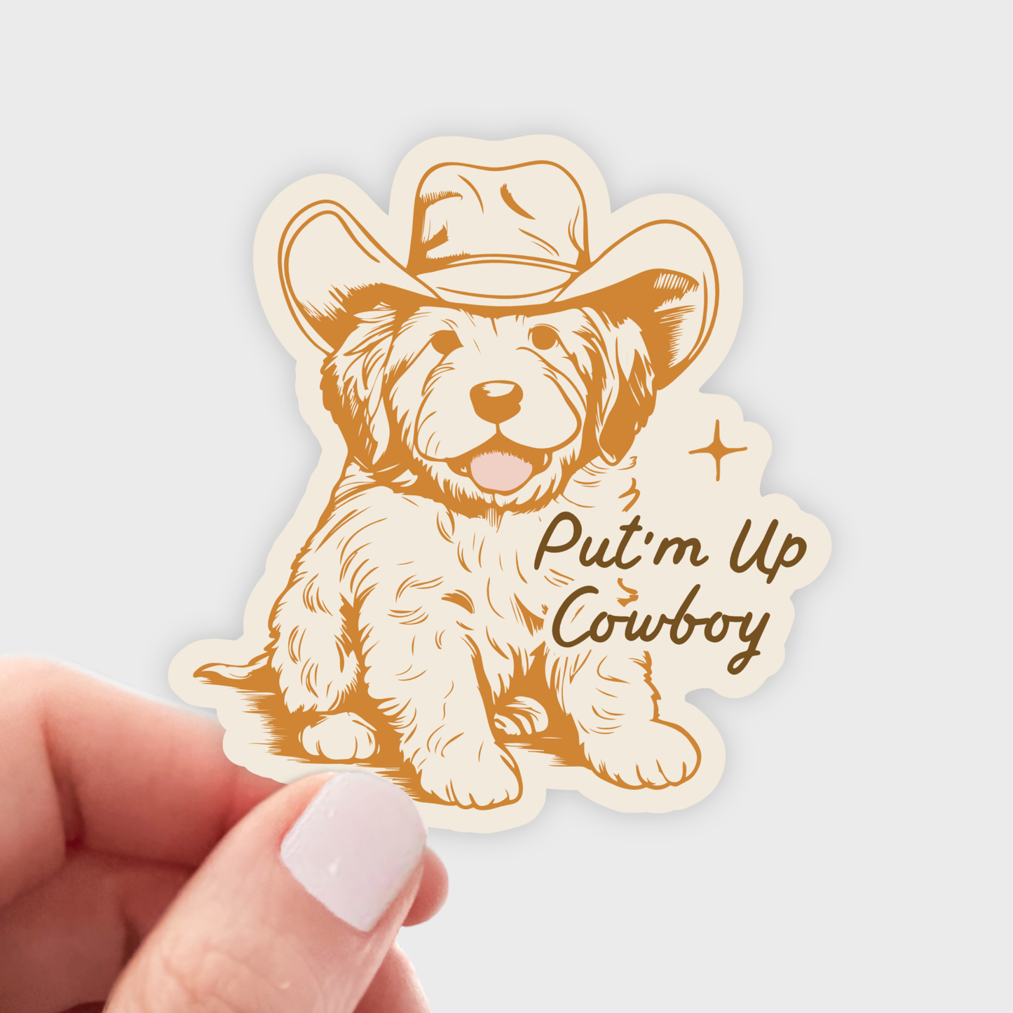 Put'm Up Sticker