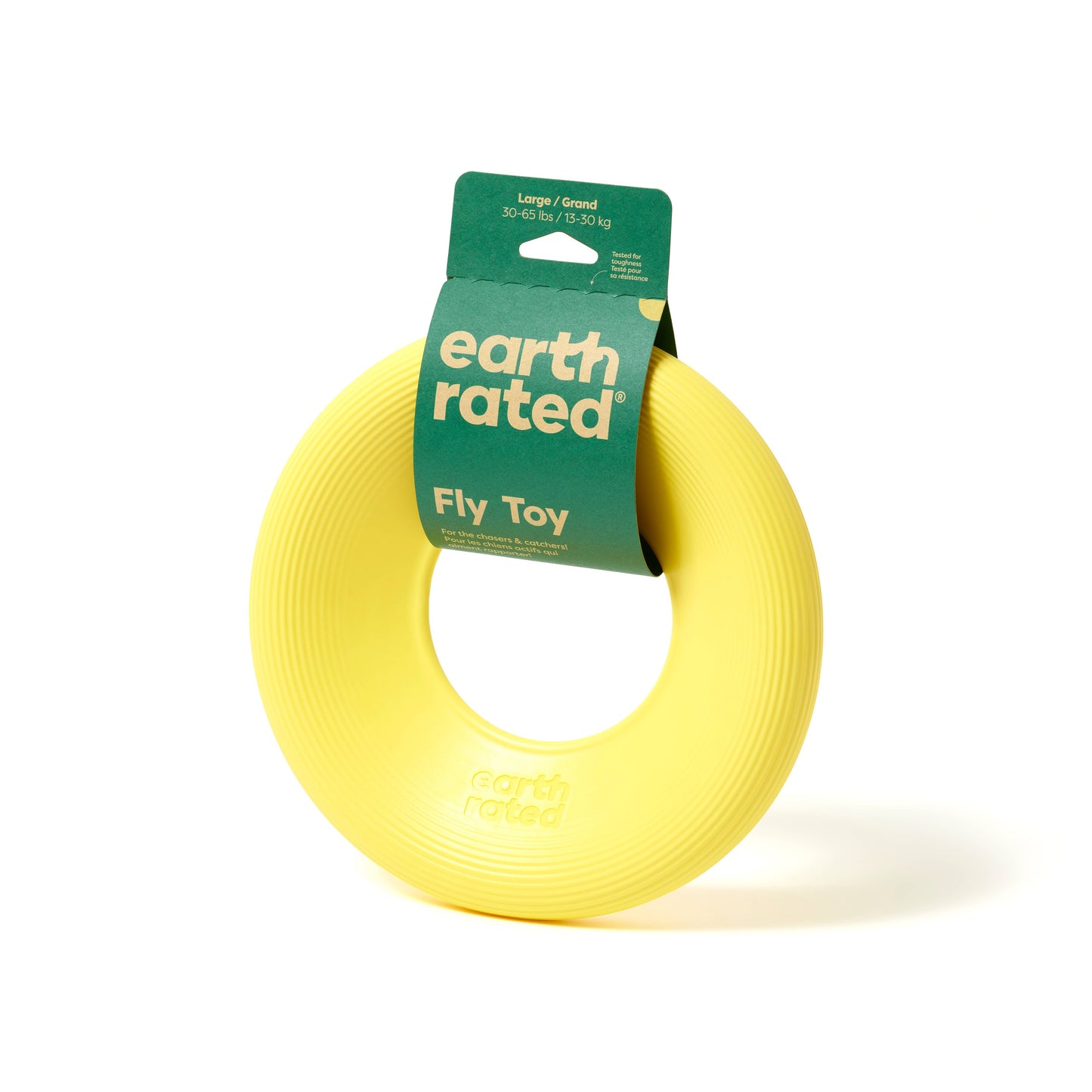 Flyer Dog Toy, Large Yellow