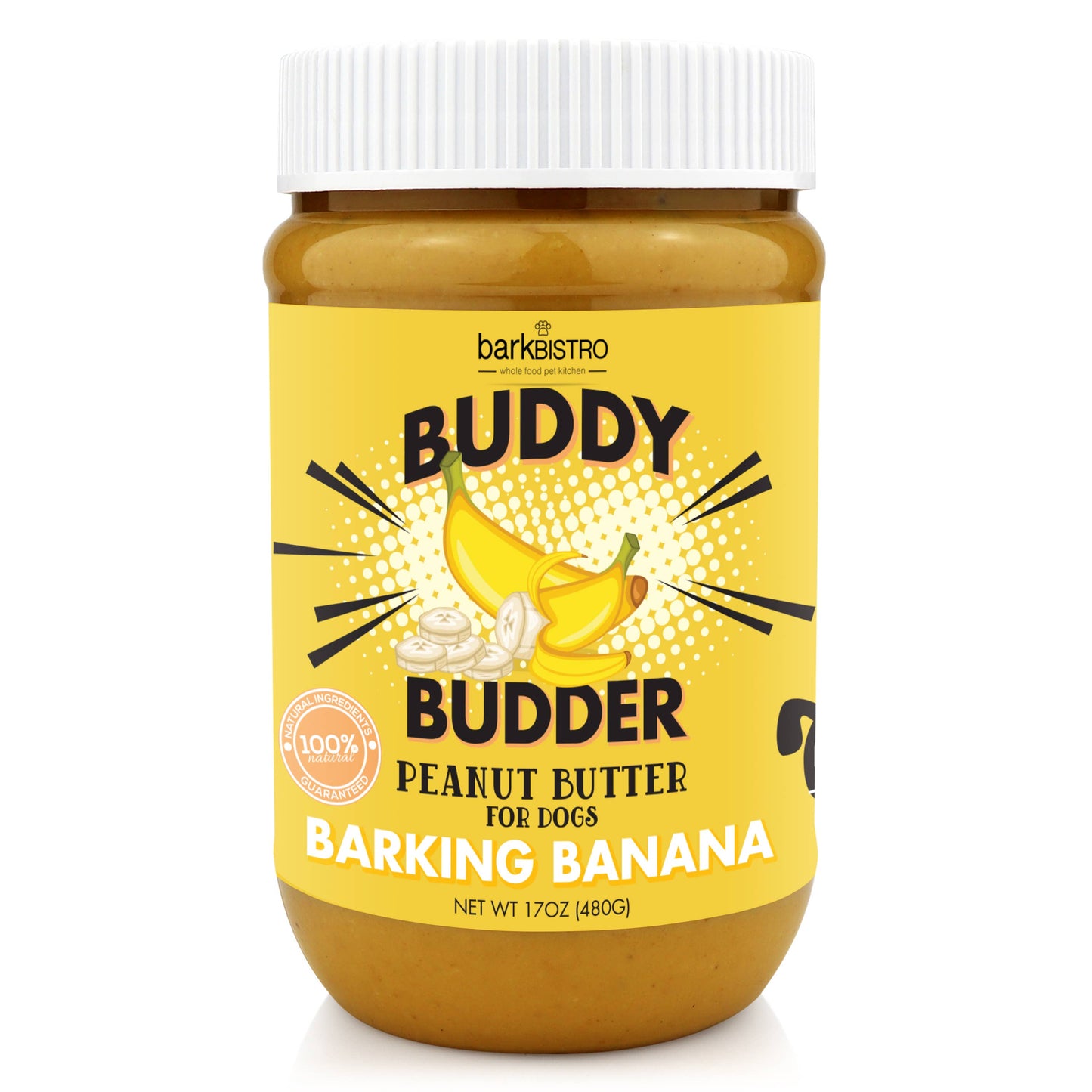 Buddy Butter 17oz Jar Banana