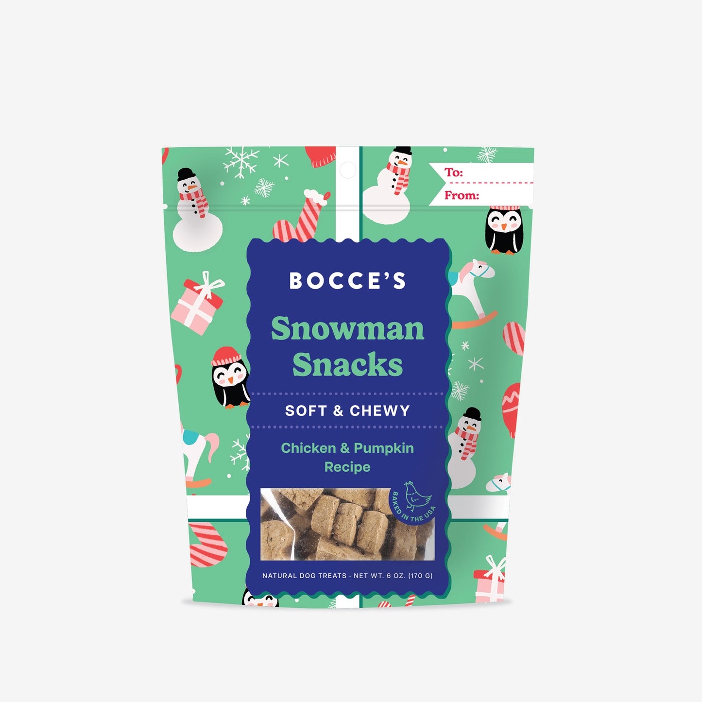 Snowman Snacks Soft & Chewy