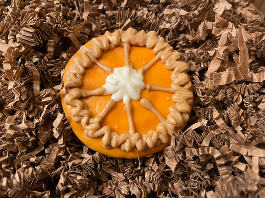Small PUPkin Pie dog treat - fall dog treat