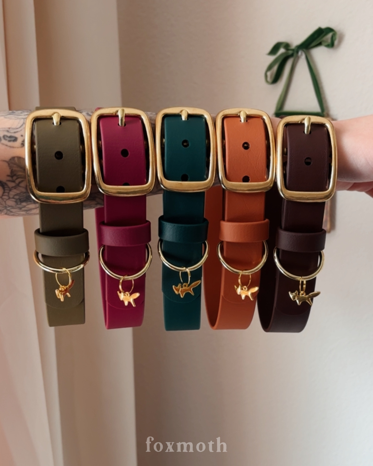 Evergreen Biothane Collar