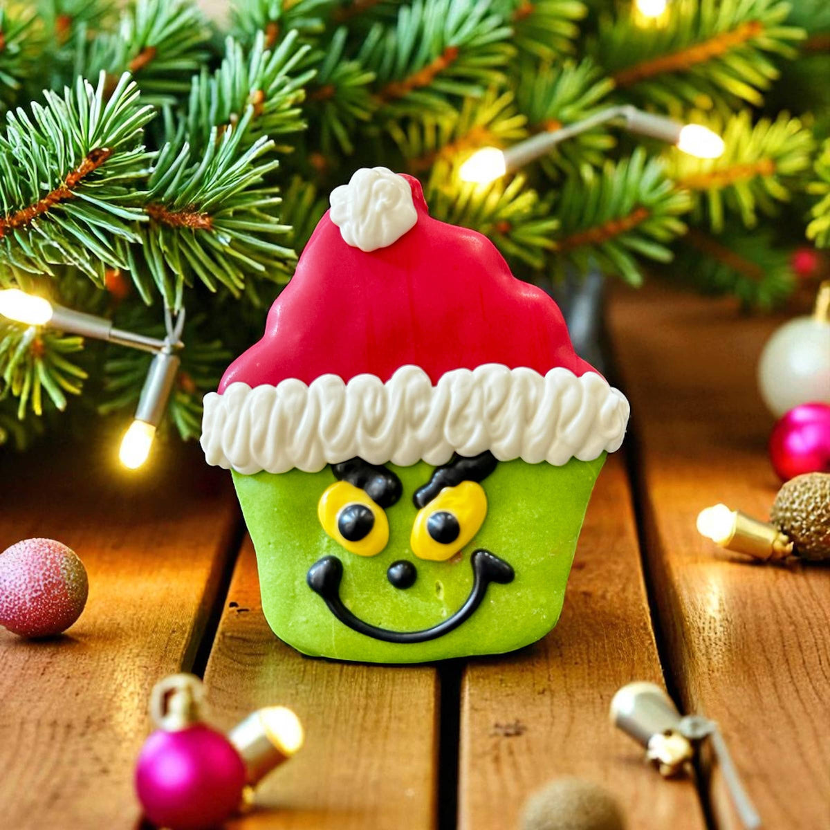 Grrrinchy Pupcake Cookie